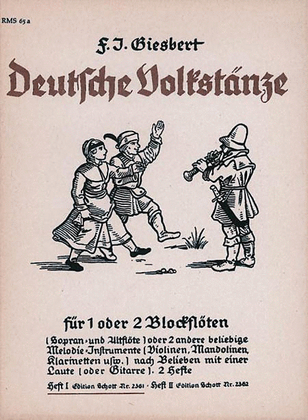 German Folk Dances Vol. 1 Rec