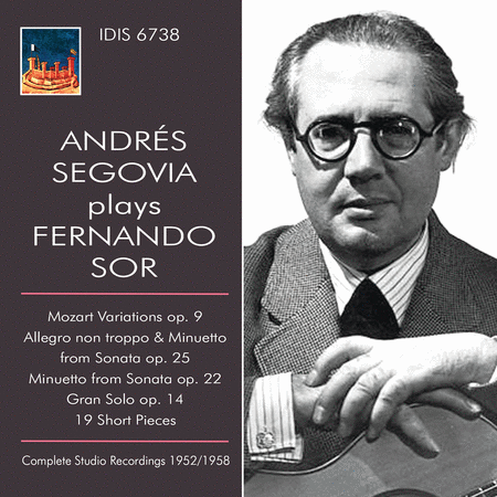 Andres Segovia Plays Fernando Sor - Complete Studio Recordings 1952-1958