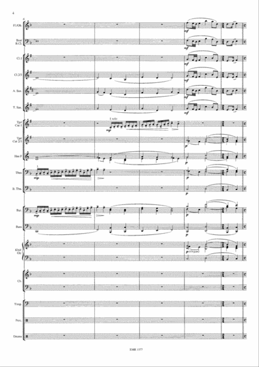 Time To Say Goodbye Time To Say Goodbye 4-Part scores gallery preview page 6