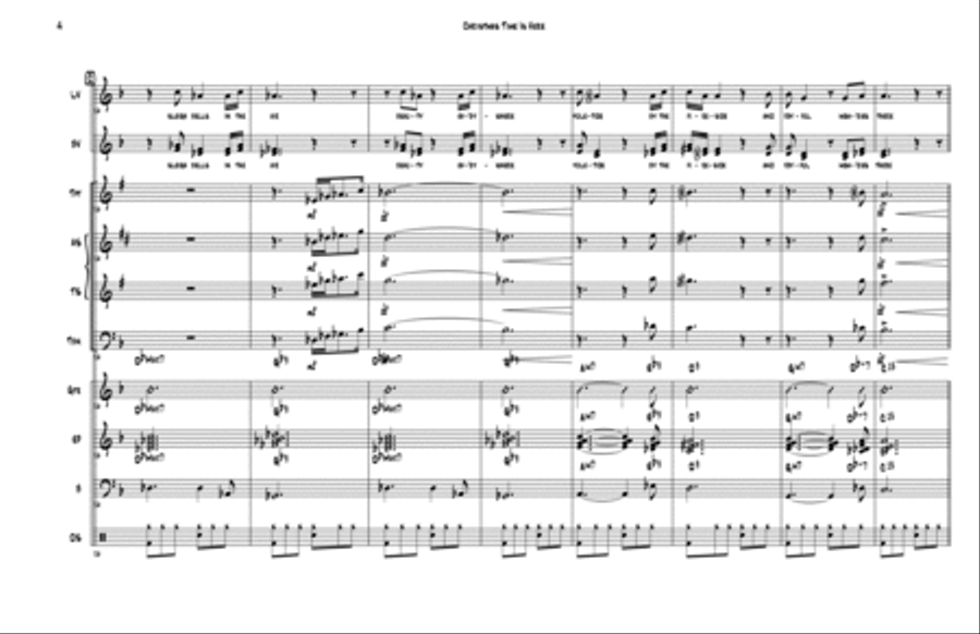 Christmas Time Is Here Jazz Ensemble scores gallery preview page 5