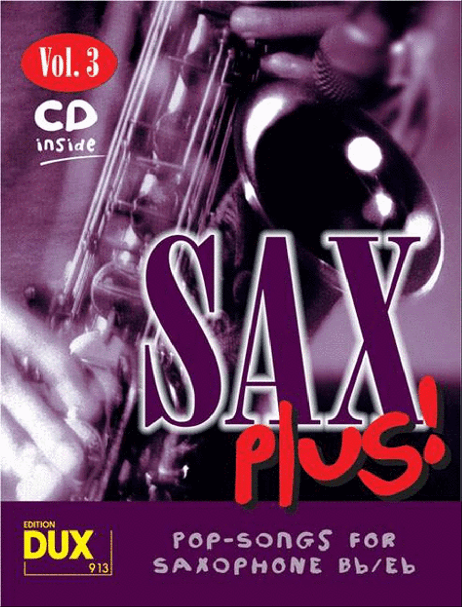Sax Plus Band 3 Vol. 3 Saxophone scores gallery preview page 1