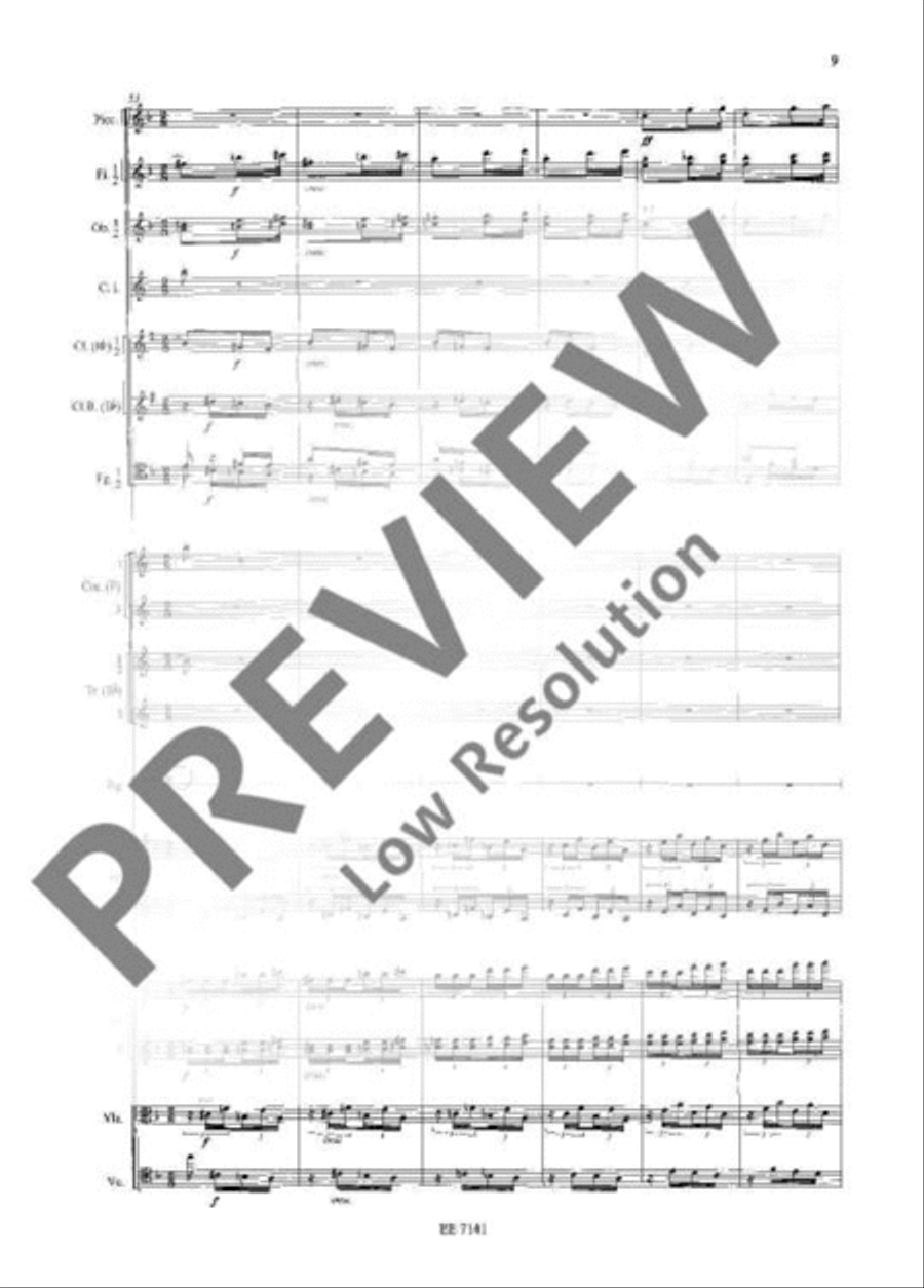 Pines of Rome Orchestra scores gallery preview page 18