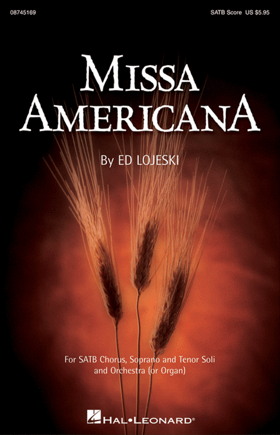 Missa Americana 4-Part scores gallery preview page 1
