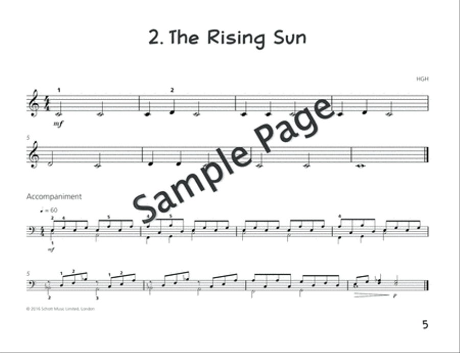 Piano Junior: Performance Book 1 Piano Method scores gallery preview page 6