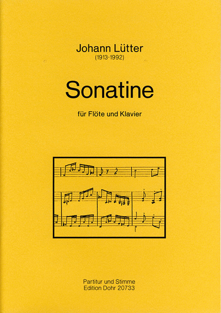 Sonatine für Flöte und Klavier