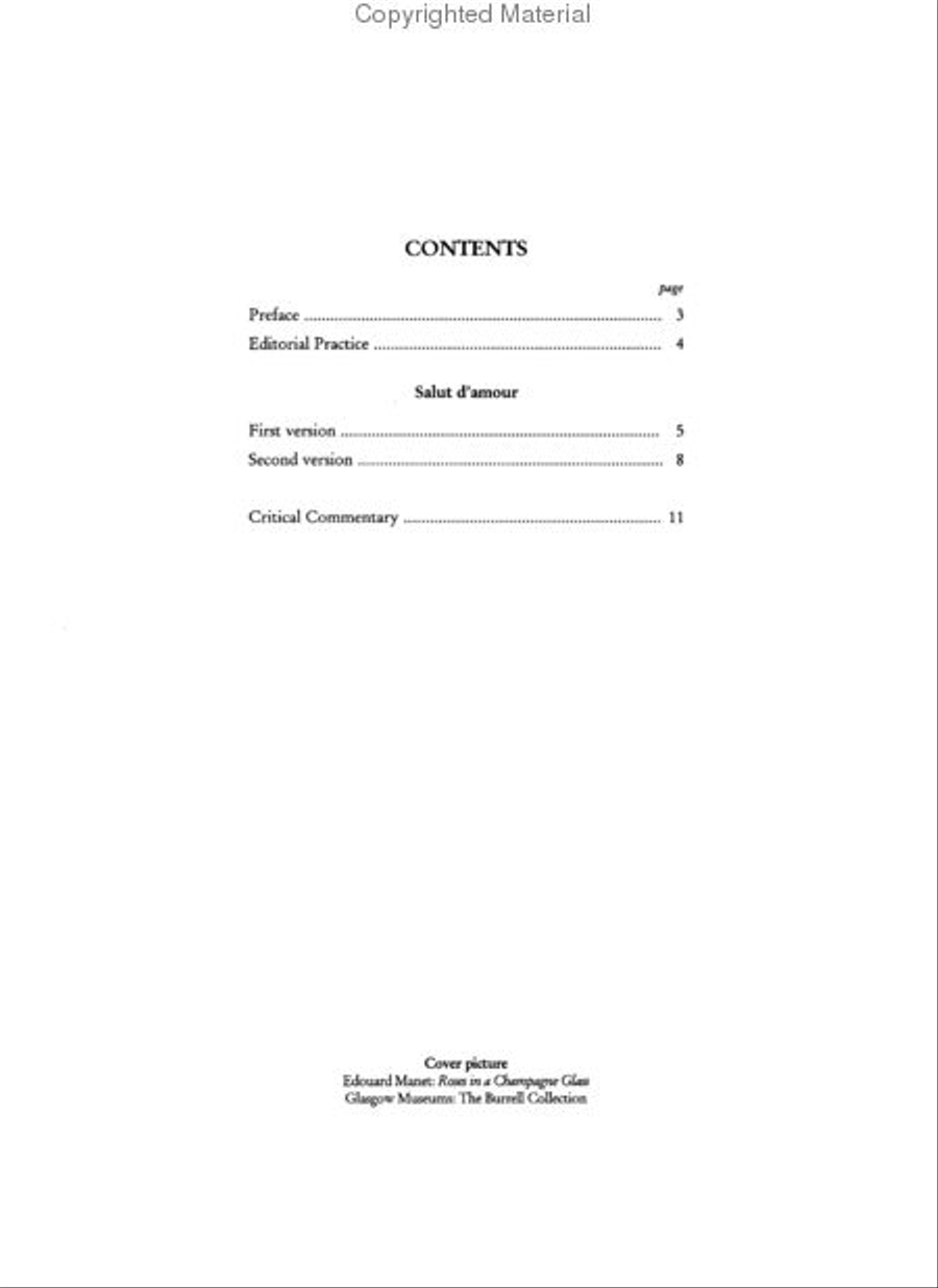 Salut d'amour op. 12 for Violin and Piano Violin Solo scores gallery preview page 2