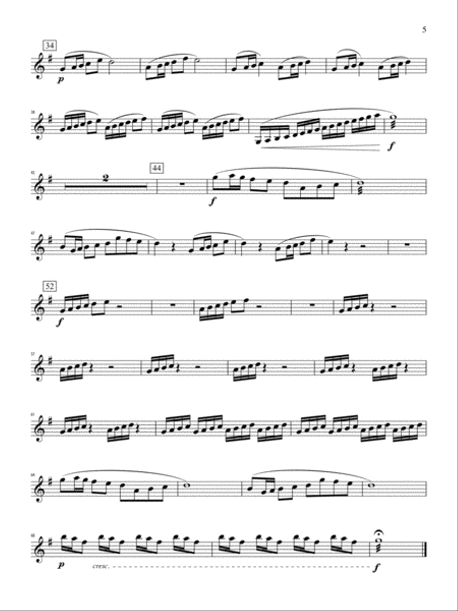 The Anthony J. Cirone Intermediate Percussion Ensemble Collection: 1st Percussion Percussion Ensemble scores gallery preview page 5
