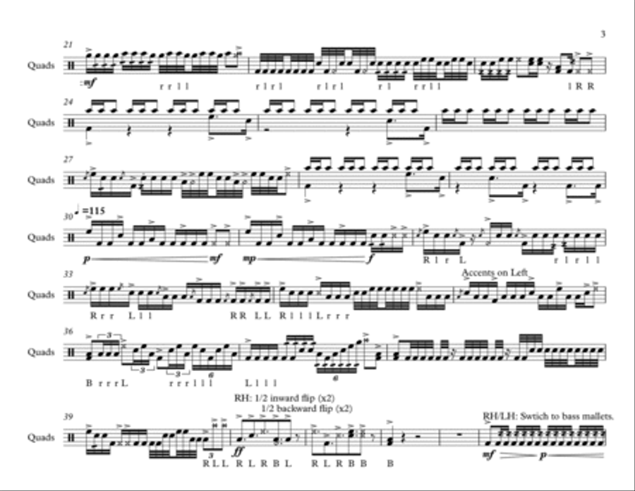Changes In A-Muse-Ment Drum Set scores gallery preview page 3