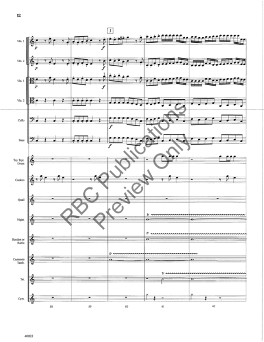 Toy Symphony Toy Symphony String Orchestra scores gallery preview page 15