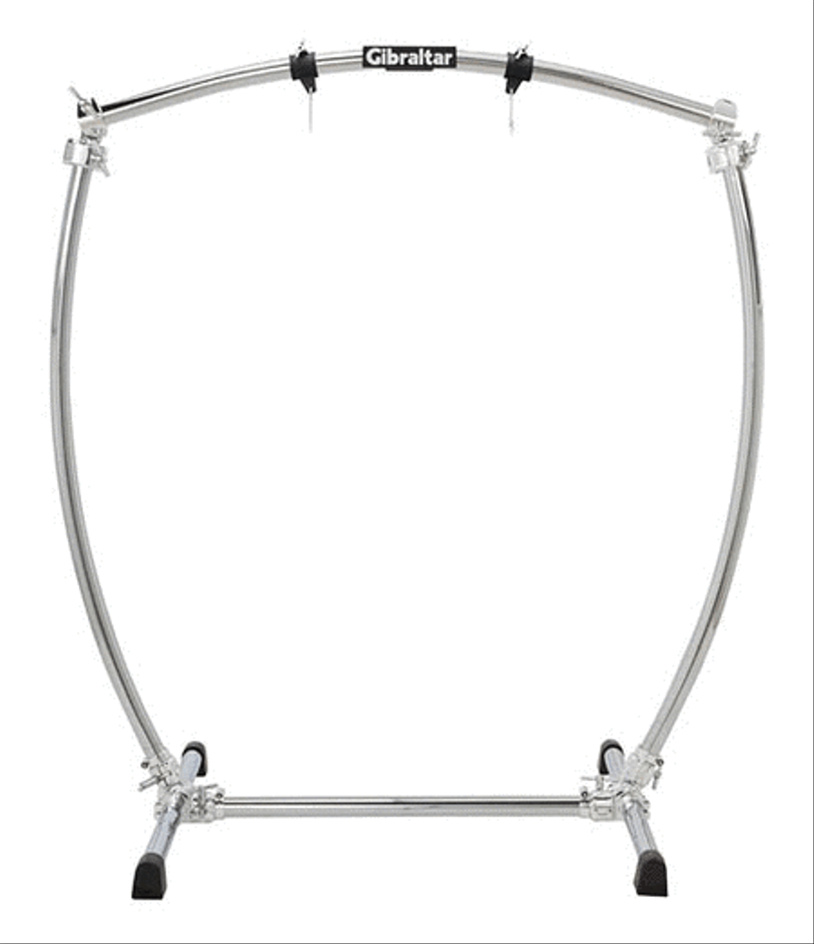 Large Curved Chrome Gong Stand Musical Instruments scores gallery preview page 2