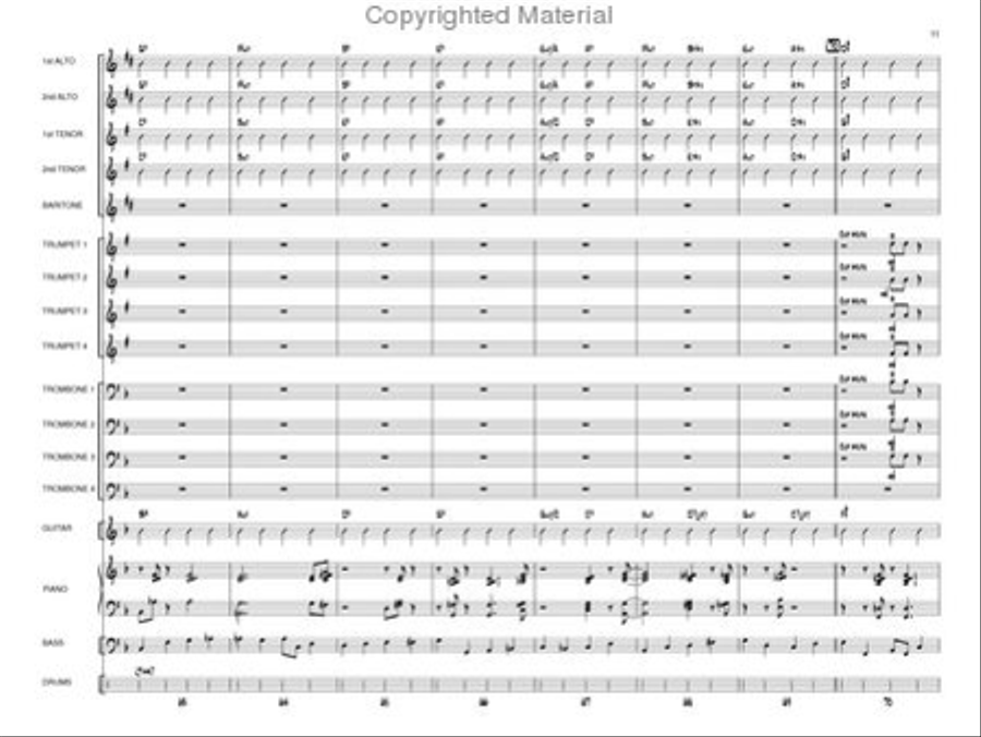 Pedal to the Metal Jazz Ensemble scores gallery preview page 10