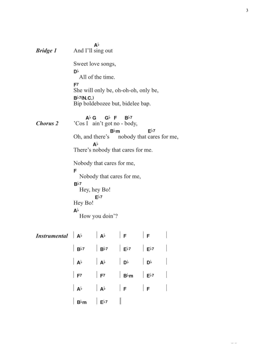 Just A Gigolo Easy Guitar scores gallery preview page 3