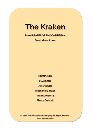 Book cover for The Kraken