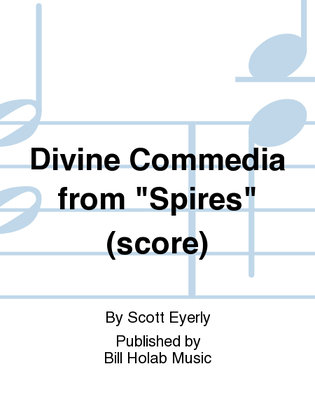 Book cover for Divine Commedia from "Spires" (score)