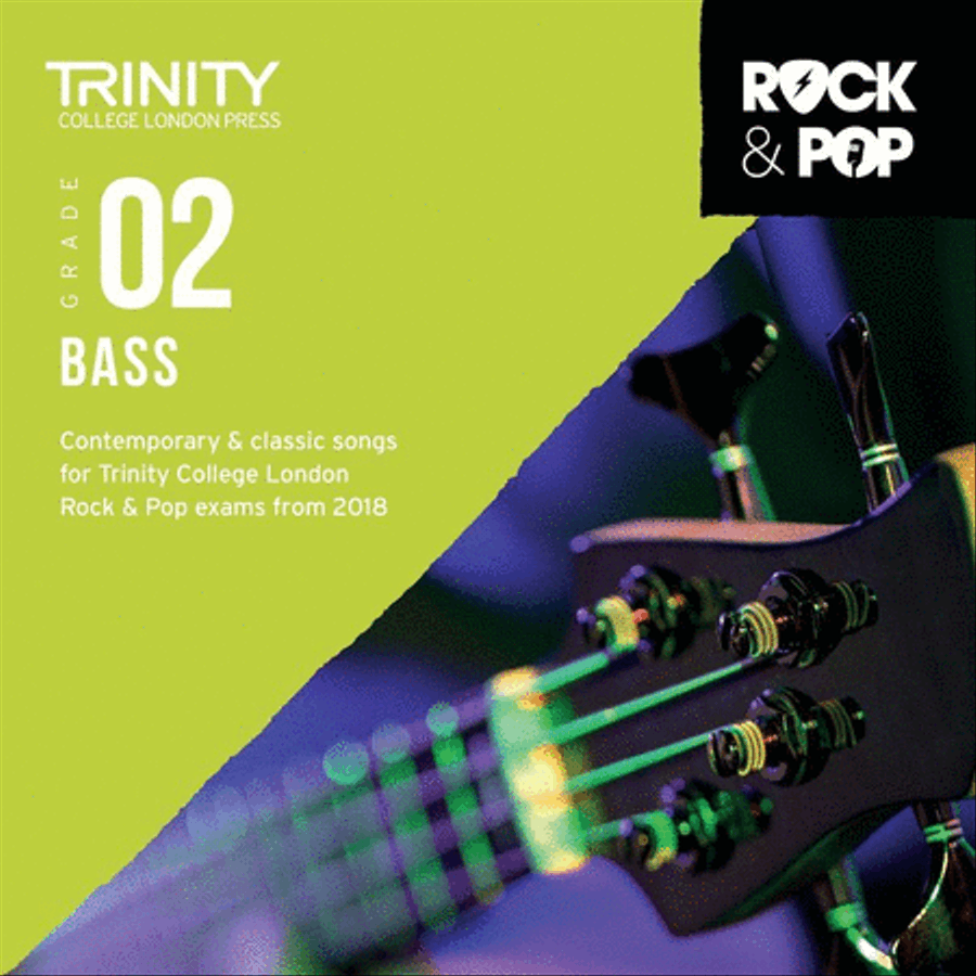 Trinity Rock & Pop Bass Grade 2 CD 2018 Bass Guitar scores gallery preview page 1