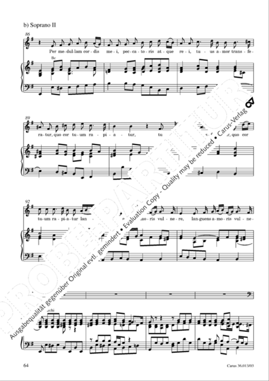 Membra Jesu nostri SSATB scores gallery preview page 65