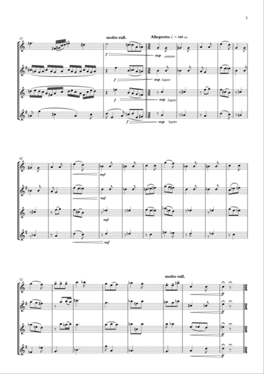 Carlo Francesco Defranceschi: Acroteri (ES-23-018) Woodwind Ensemble scores gallery preview page 4