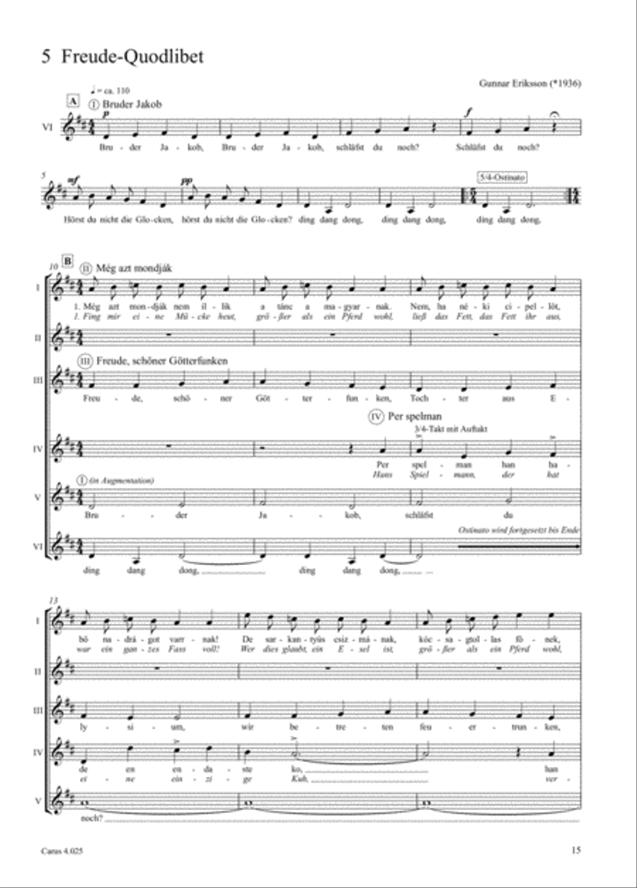 Choral Collection Beethoven Choir scores gallery preview page 5
