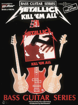 Book cover for Kill 'Em All - Bass