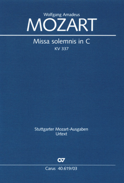 Missa solemnis in C