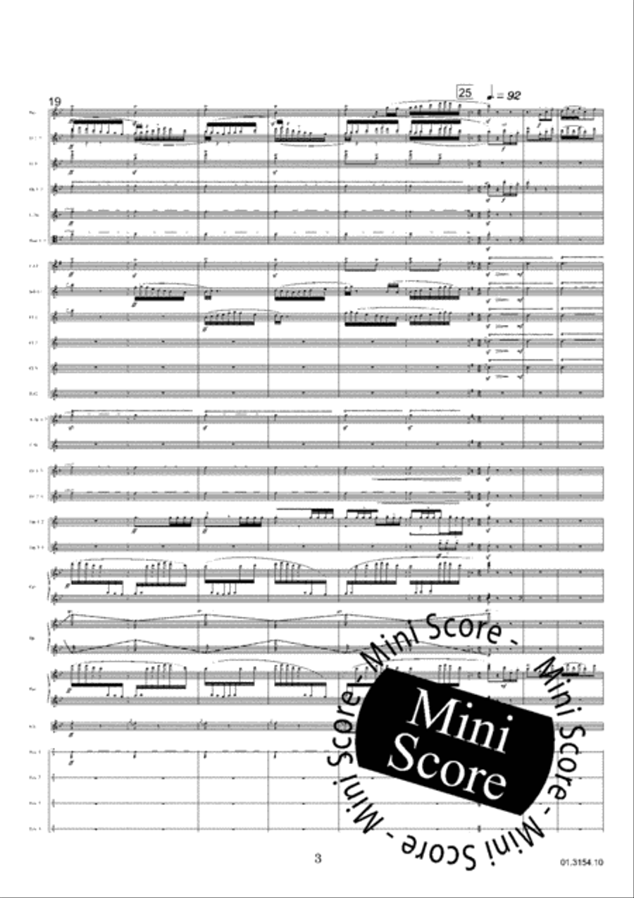 Pini di Roma Concert Band scores gallery preview page 9