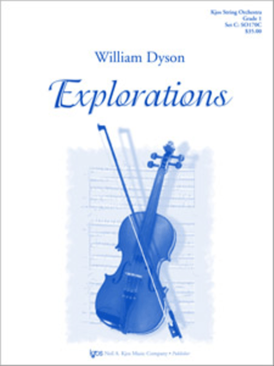 Explorations String Orchestra scores gallery preview page 1