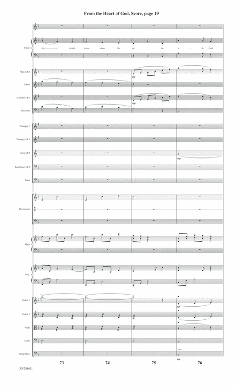 The Heart of Christmas - Full Score Choir scores gallery preview page 121