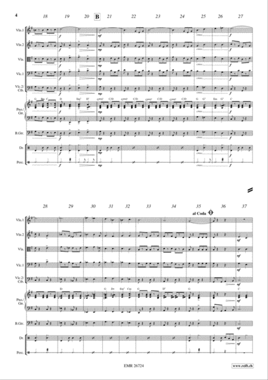 Free Time String Quintet scores gallery preview page 4
