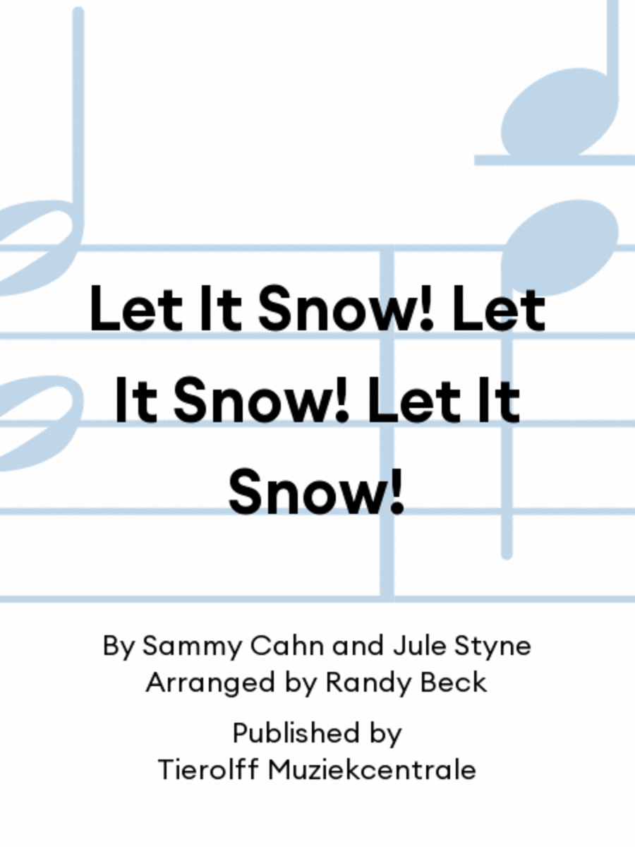 Let It Snow! Let It Snow! Let It Snow! Fanfare Band scores gallery preview page 1