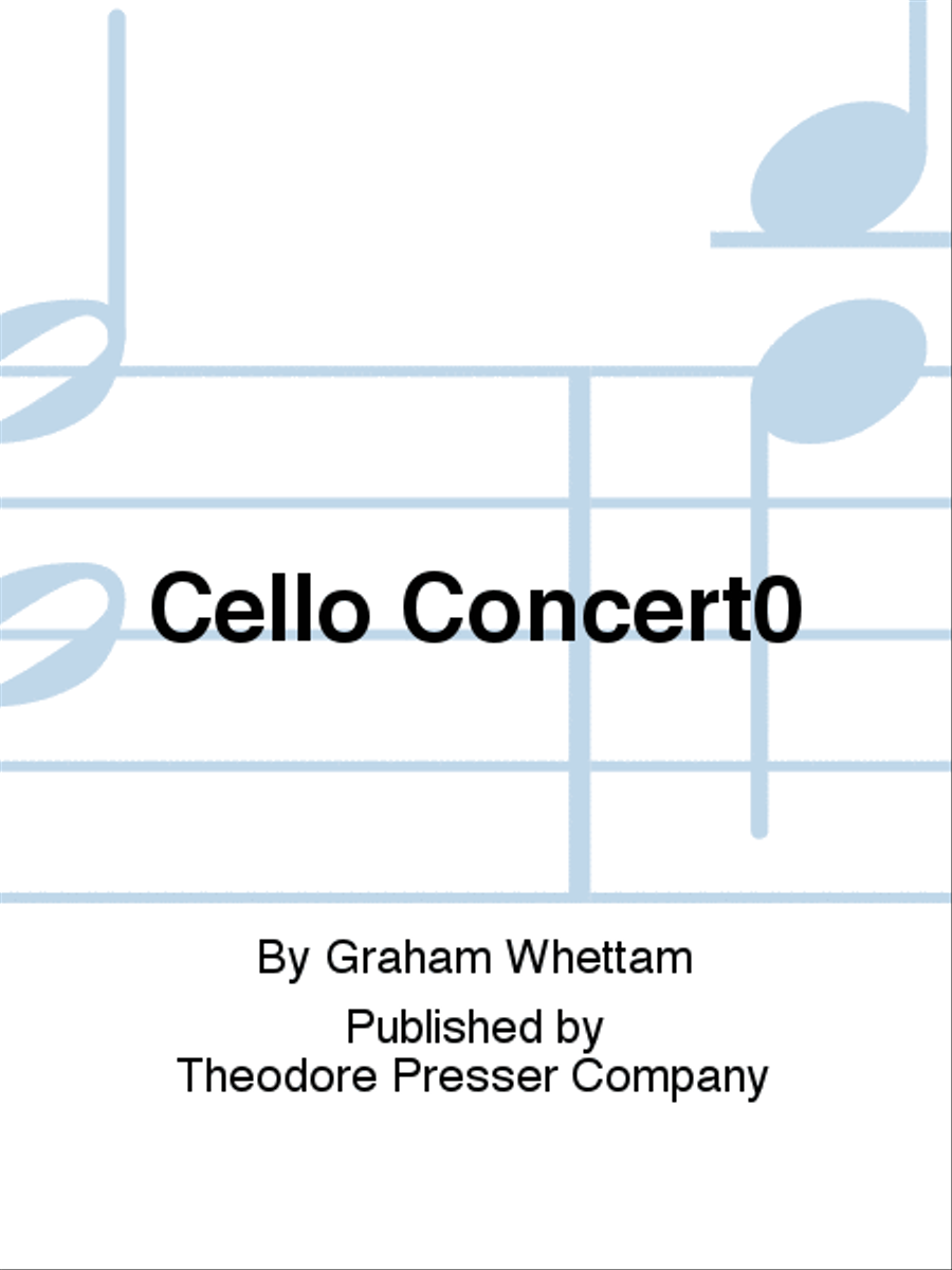 Cello Concert0 Cello scores gallery preview page 1