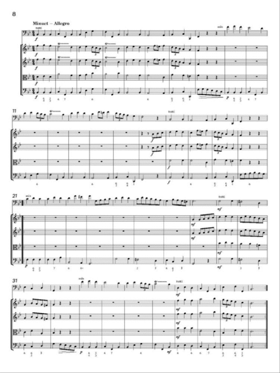 Hargrave: Concerto IV in B flat Score scores gallery preview page 3