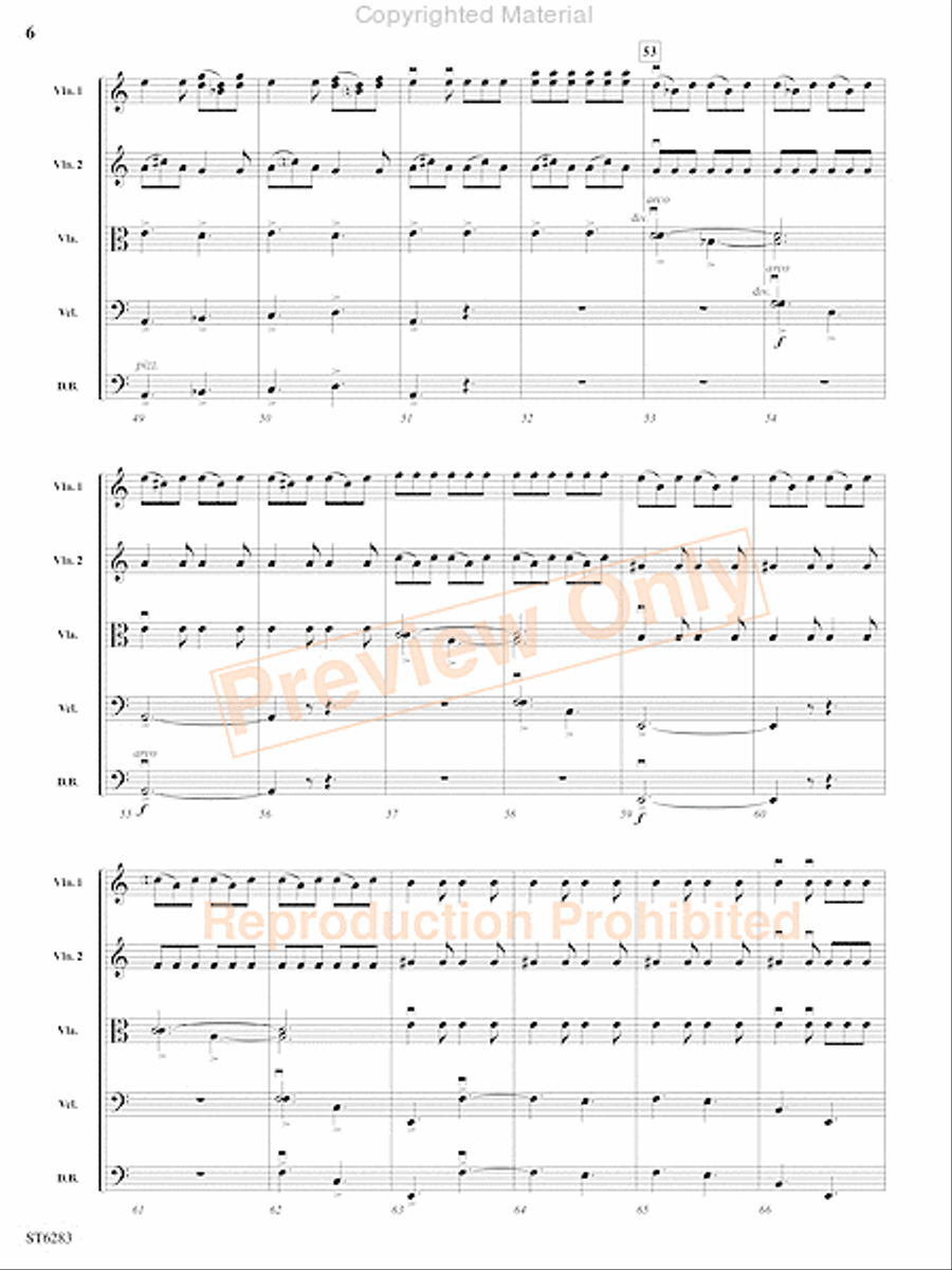 Orion and the Scorpion String Orchestra scores gallery preview page 7