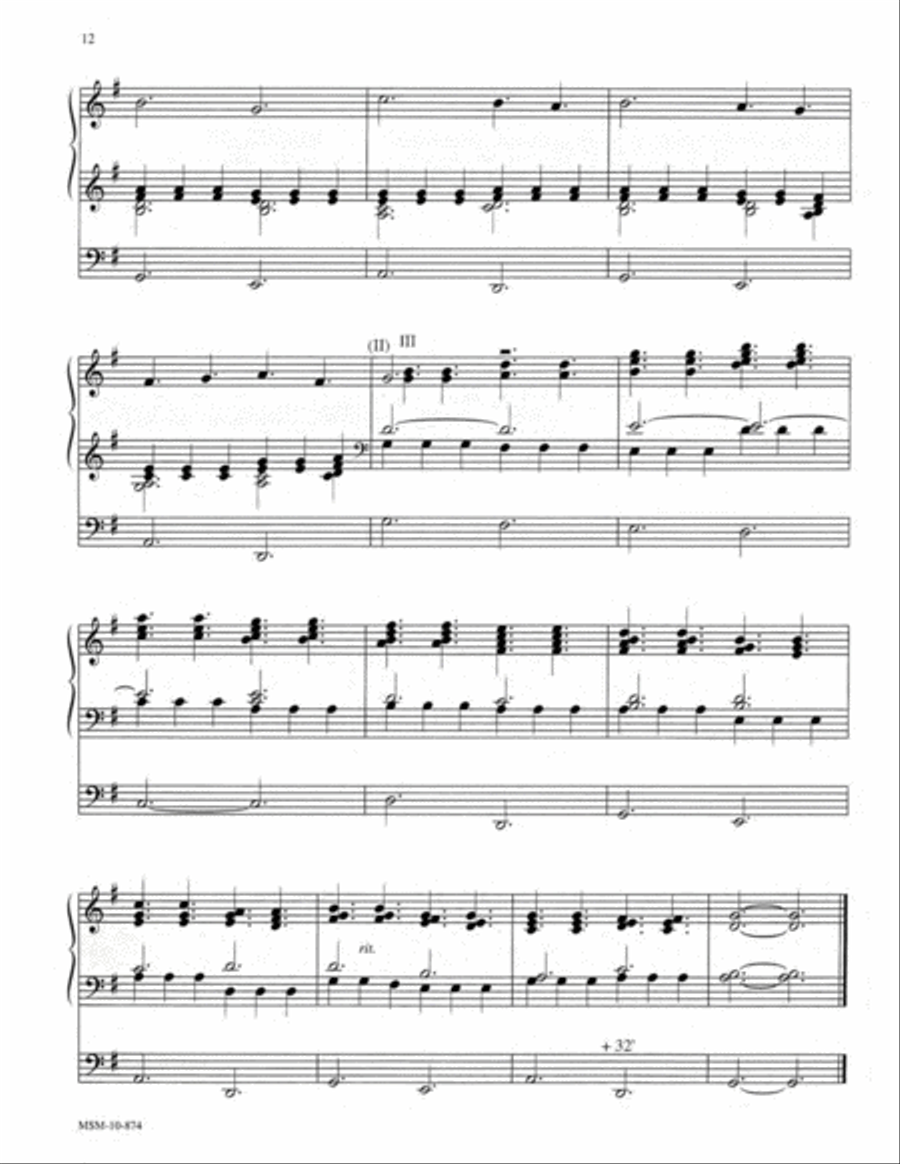 Prelude on In Babilone Organ scores gallery preview page 6