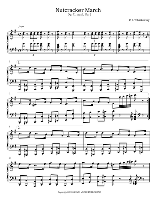 "March" from The Nutcracker (Op. 71, Act I, No. 2)