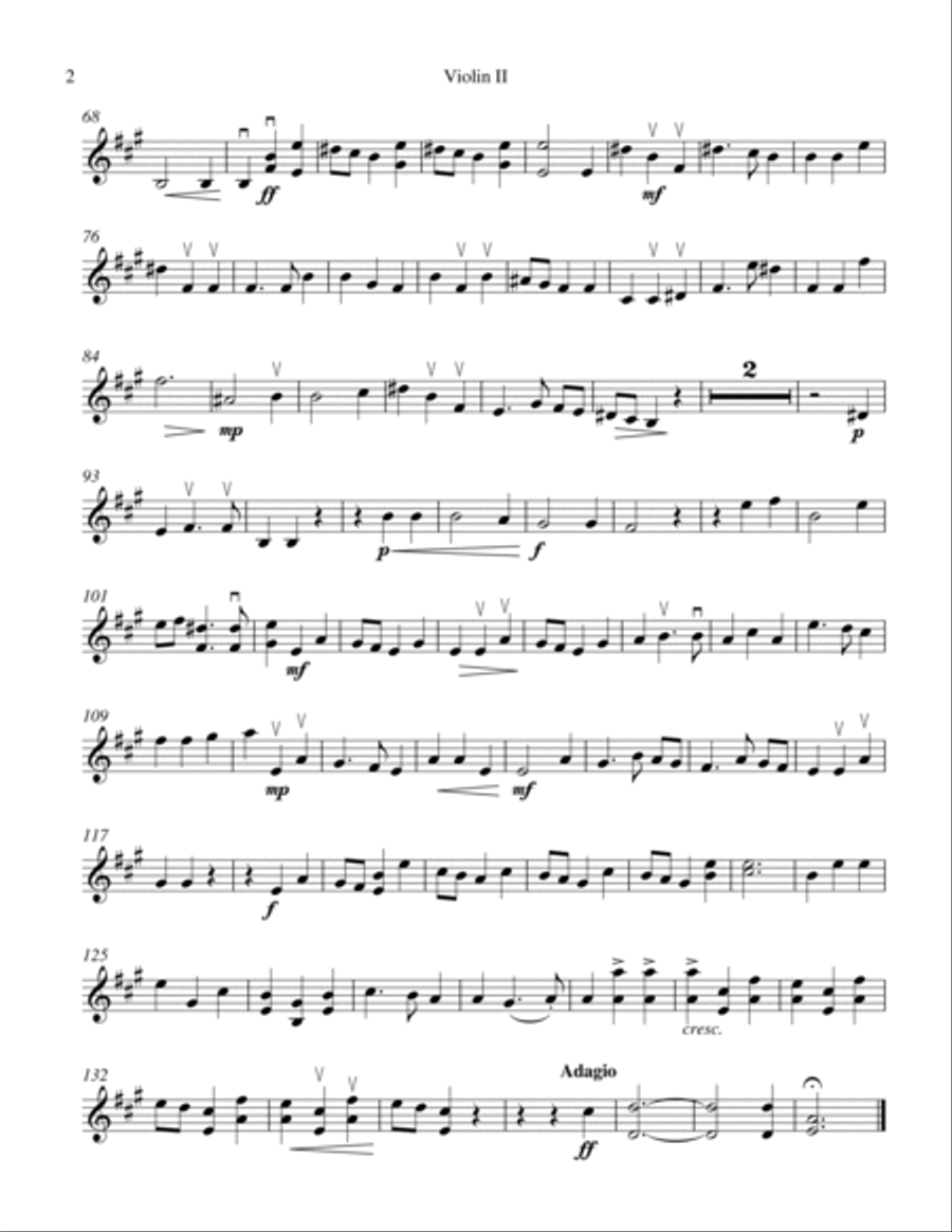 And The Glory from Messiah String Quartet scores gallery preview page 4