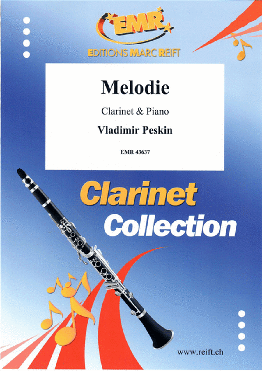 Melodie Melodie Clarinet Solo scores gallery preview page 1