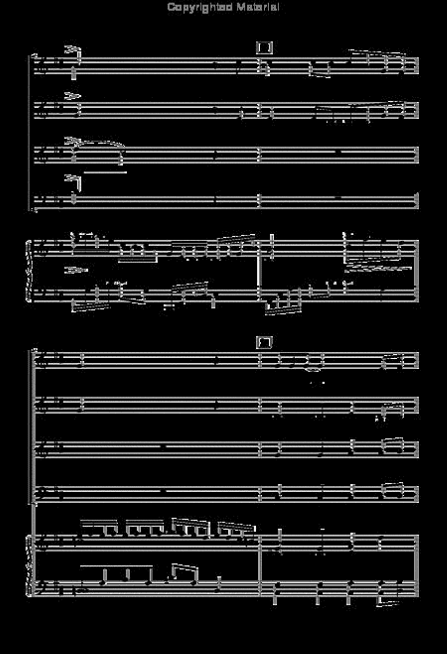 The Moon is Distant from the Sea - SATB Octavo 4-Part scores gallery preview page 5