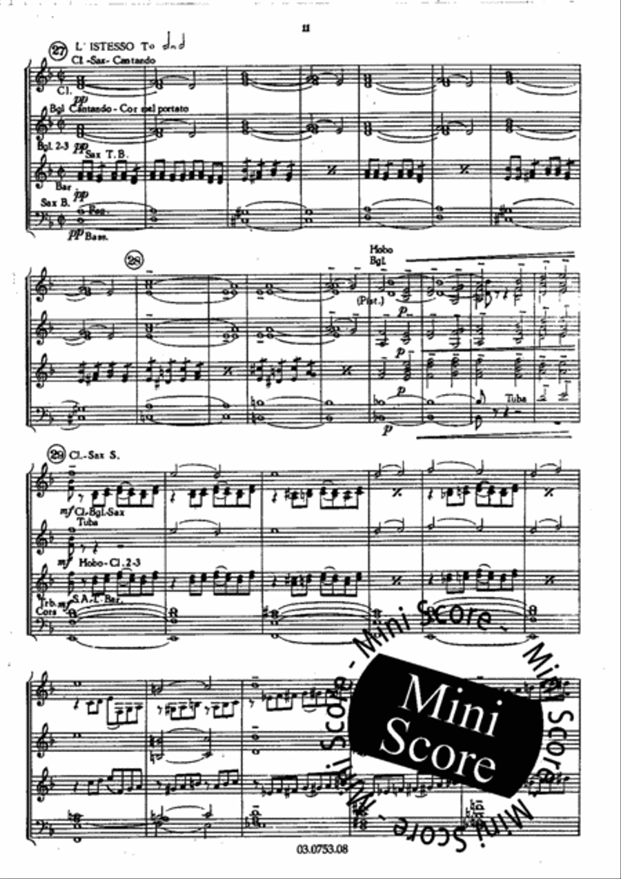 Colas Breugnon Colas Breugnon Concert Band scores gallery preview page 15