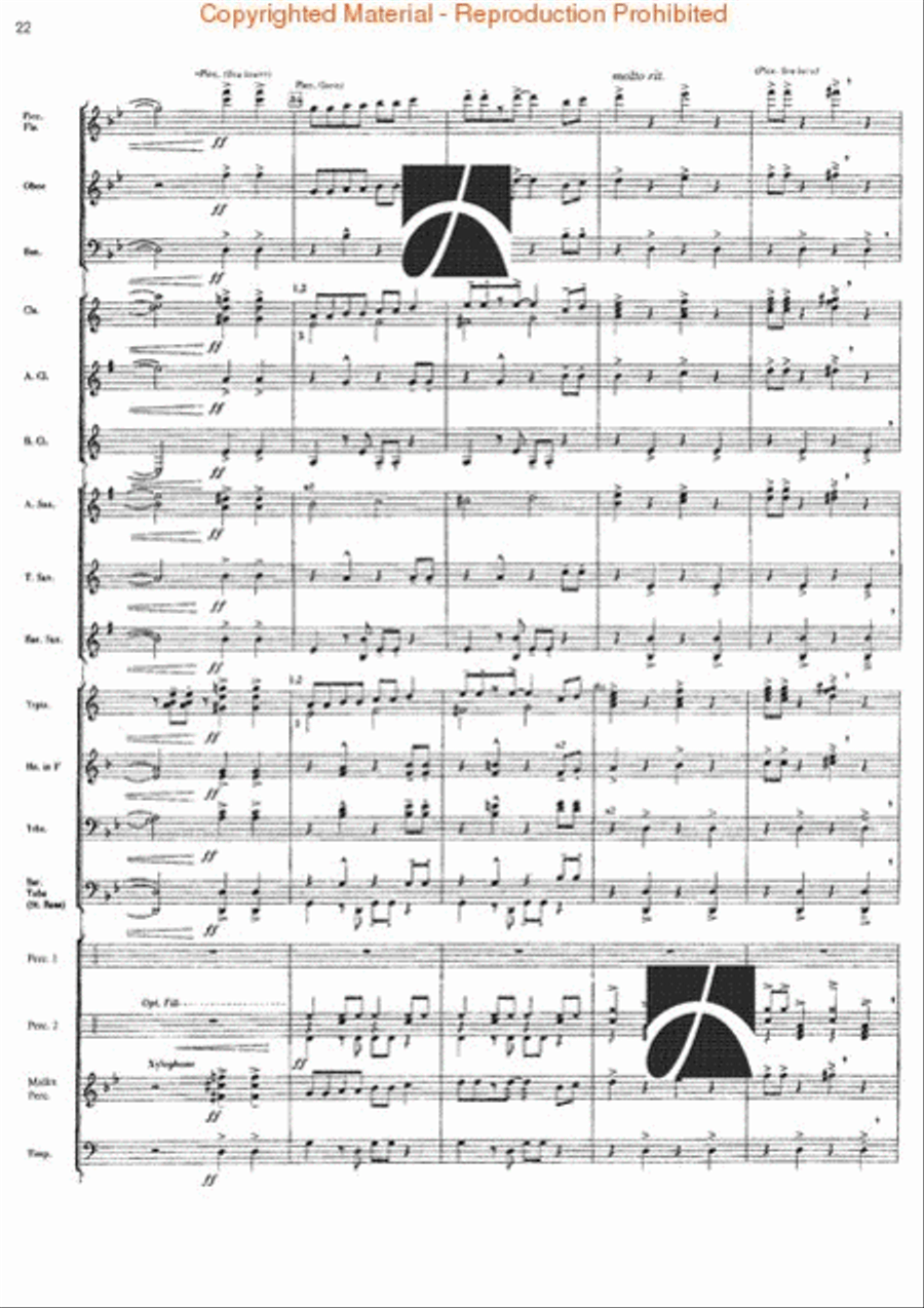 Jericho Jericho Concert Band scores gallery preview page 19