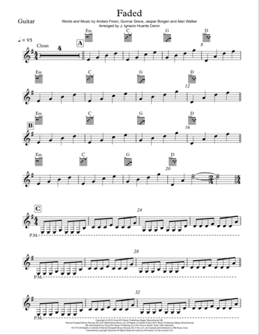 Faded Small Ensemble scores gallery preview page 6