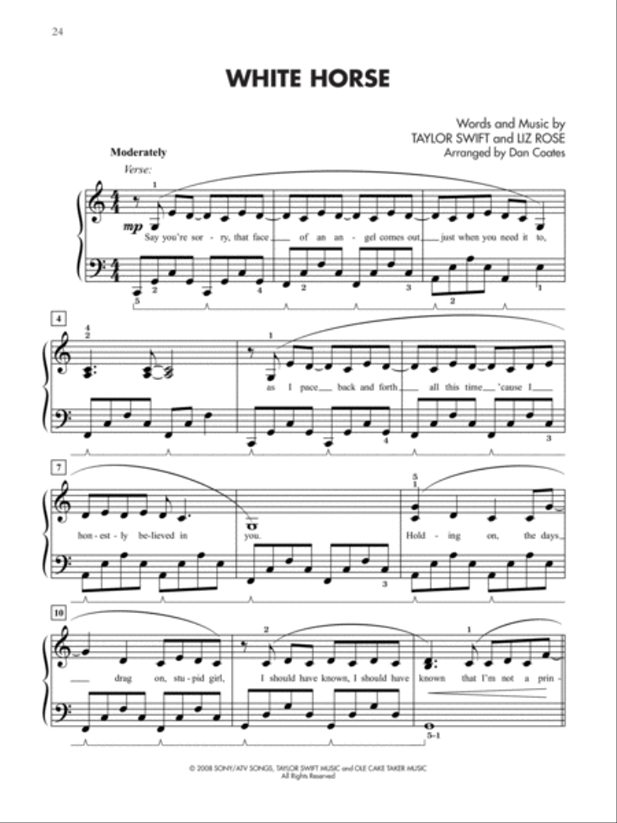Country Hits for Teens 1-3 (Value Pack) Piano Solo scores gallery preview page 25