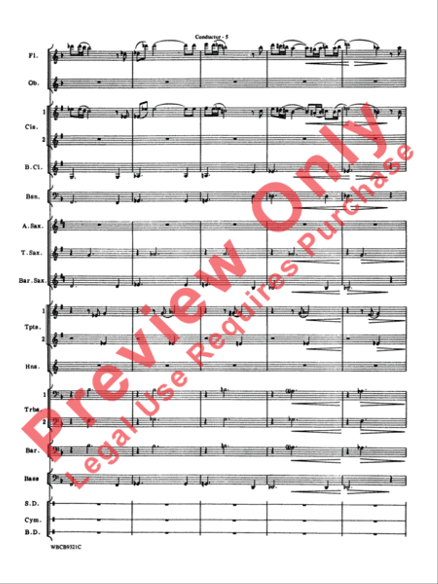 Star Wars Highlights Star Wars Highlights Concert Band scores gallery preview page 8
