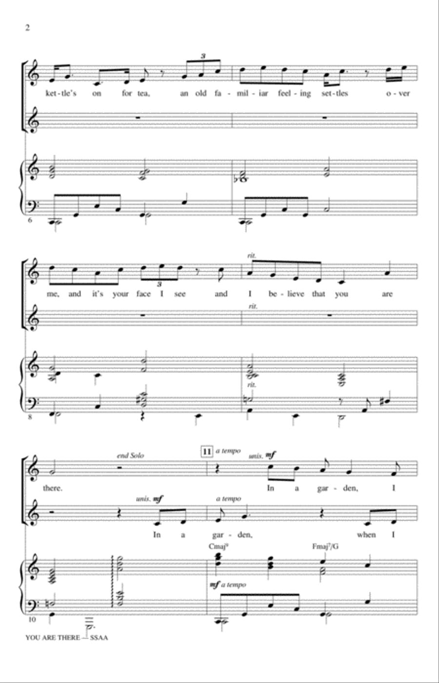 You Are There SSA scores gallery preview page 2