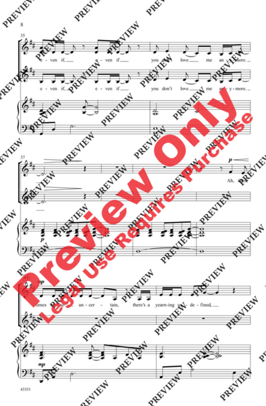 The Heart of the Matter Women's Choir scores gallery preview page 7