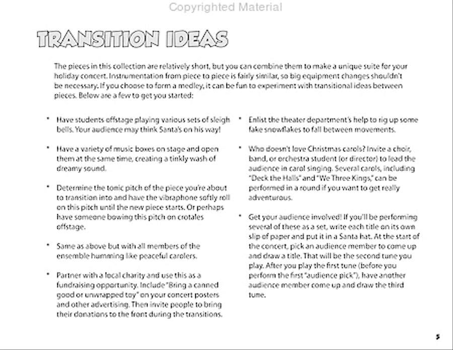 Season's Beatings Percussion Ensemble scores gallery preview page 6