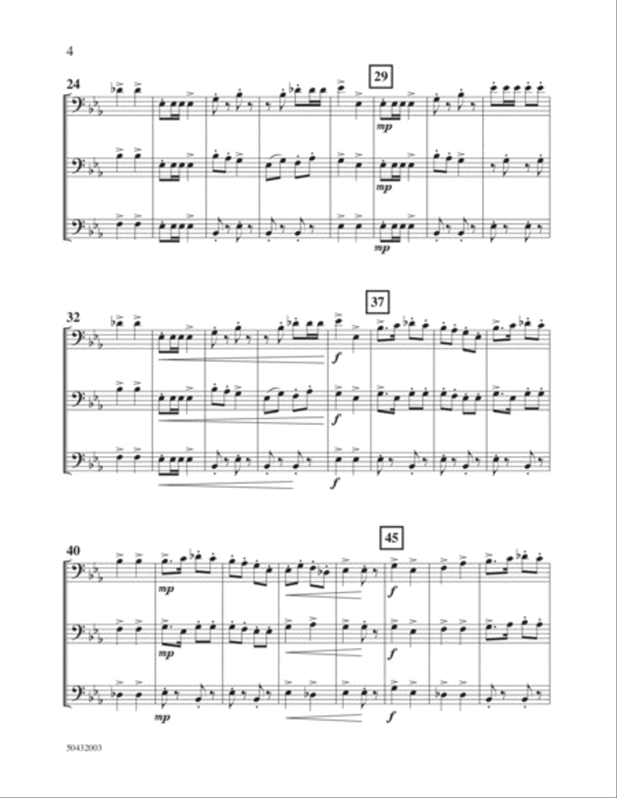 Appalachian Tidbits Appalachian Tidbits Woodwind Trio scores gallery preview page 2