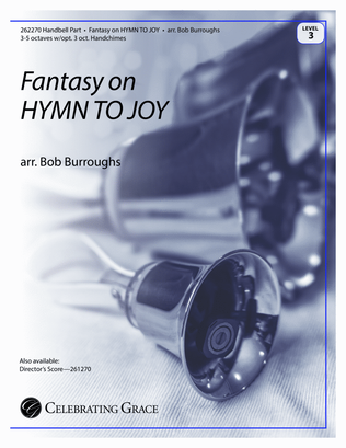 Book cover for Fantasy on HYMN TO JOY (Handbell Part)