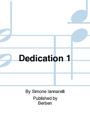 Dedication 1