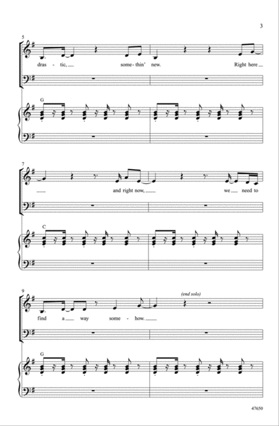 Moment of Truth Choir scores gallery preview page 2