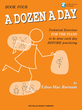 Book cover for A Dozen a Day Book 4 – Book/Online Audio